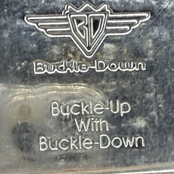 Buckle Down Belt Doctor Dr Who DW The Doctors Seatbelt Adjustable EUC Faces - Picture 3 of 6